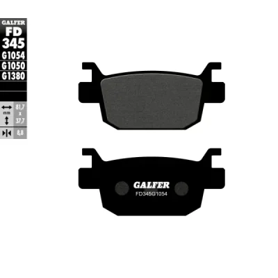 Klocki hamulcowe Galfer KH 415 (FD345G1054) Klocki hamulcowe Galfer KH 415 (FD345G1054)