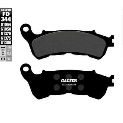 Klocki hamulcowe Galfer KH 388 (FD344G1054) Klocki hamulcowe Galfer KH 388 (FD344G1054)