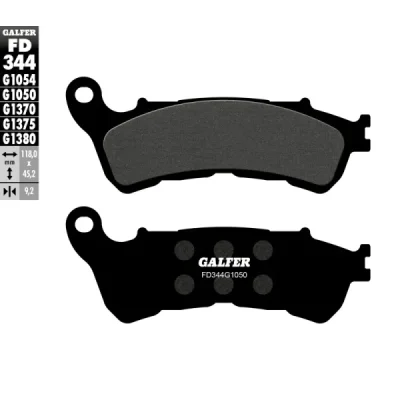 Klocki hamulcowe Galfer KH 388 (FD344G1050) Klocki hamulcowe Galfer KH 388 (FD344G1050)