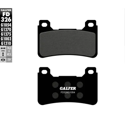 Klocki hamulcowe Galfer KH 390 (FD326G1054) Klocki hamulcowe Galfer KH 390 (FD326G1054)