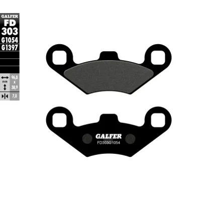 Klocki hamulcowe Galfer KH 159  (FD303G1054)