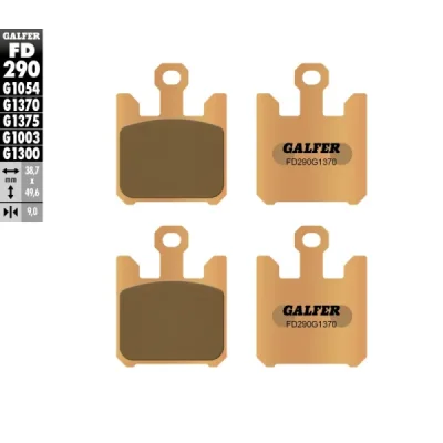 Klocki hamulcowe Galfer KH 369/4 (FD290G1370) Klocki hamulcowe Galfer KH 369/4 (FD290G1370)