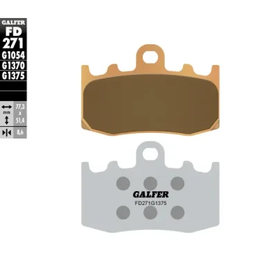 Klocki hamulcowe Galfer KH 335 FD271G1375 - FD271G1375 Klocki hamulcowe Galfer KH 335 FD271G1375 - FD271G1375