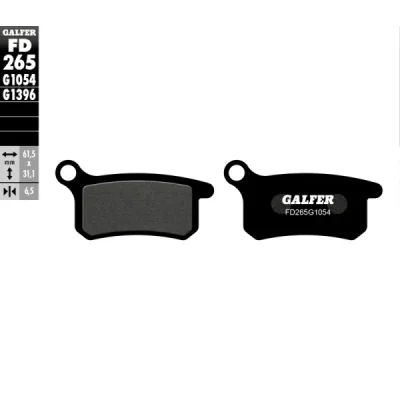 Klocki hamulcowe Galfer KH 357 (FD265G1054) Klocki hamulcowe Galfer KH 357 (FD265G1054)