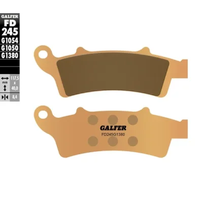 Klocki hamulcowe Galfer KH 324 (FD245G1380) Klocki hamulcowe Galfer KH 324 (FD245G1380)