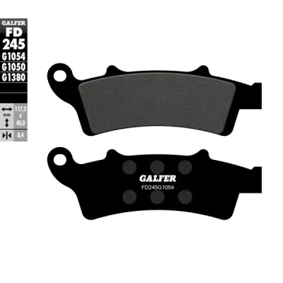 Klocki hamulcowe Galfer KH 324 (FD245G1054) Klocki hamulcowe Galfer KH 324 (FD245G1054)