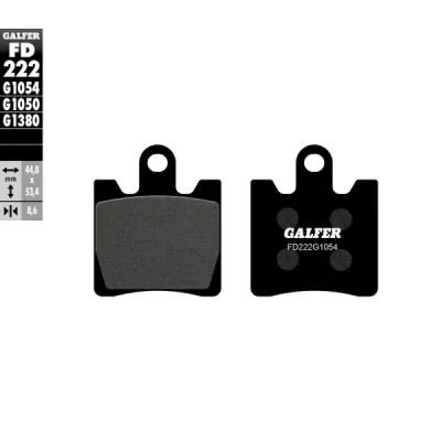 Klocki hamulcowe Galfer KH 283 (FD222G1054) Klocki hamulcowe Galfer KH 283 (FD222G1054)