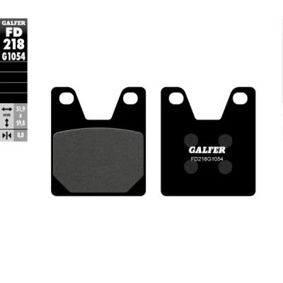 Klocki hamulcowe Galfer KH 267 (FD218G1054) Klocki hamulcowe Galfer KH 267 (FD218G1054)