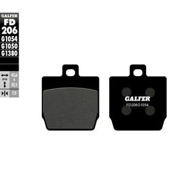 Klocki hamulcowe Galfer KH 268 (FD206G1054) Klocki hamulcowe Galfer KH 268 (FD206G1054)