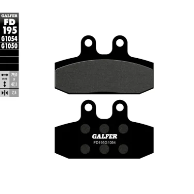 Klocki hamulcowe Galfer KH 256 (FD195G1054) Klocki hamulcowe Galfer KH 256 (FD195G1054)
