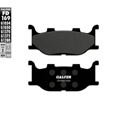 Klocki hamulcowe Galfer KH 199 (FD169G1054) Klocki hamulcowe Galfer KH 199 (FD169G1054)