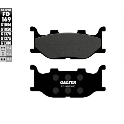 Klocki hamulcowe Galfer KH 199 (FD169G1050) Klocki hamulcowe Galfer KH 199 (FD169G1050)