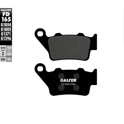 Klocki hamulcowe Galfer KH 208 / KH213 (FD165G1054) Klocki hamulcowe Galfer KH 208 / KH213 (FD165G1054)