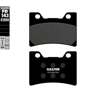 Klocki hamulcowe Galfer KH 182 (FD143G1054) Klocki hamulcowe Galfer KH 182 (FD143G1054)