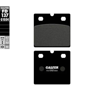 Klocki hamulcowe Galfer KH 171 FD137G1054 - FD137G1054 Klocki hamulcowe Galfer KH 171 FD137G1054 - FD137G1054