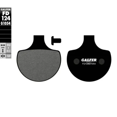 Klocki hamulcowe Galfer KH 94  (FD124G1054)