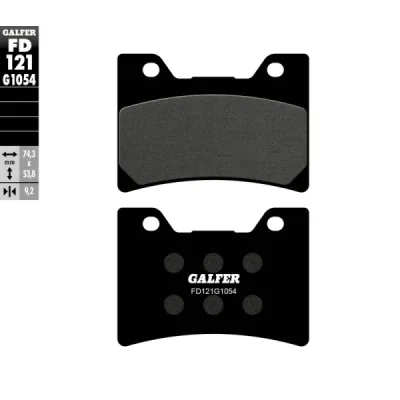 Klocki hamulcowe Galfer KH 160 (FD121G1054) Klocki hamulcowe Galfer KH 160 (FD121G1054)