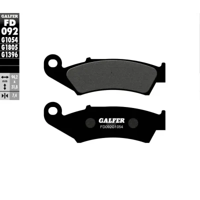 Klocki hamulcowe Galfer KH 125  (FD092G1054)