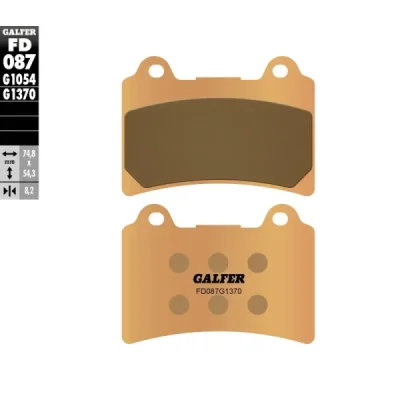 Klocki hamulcowe Galfer KH 123  (FD087G1370)