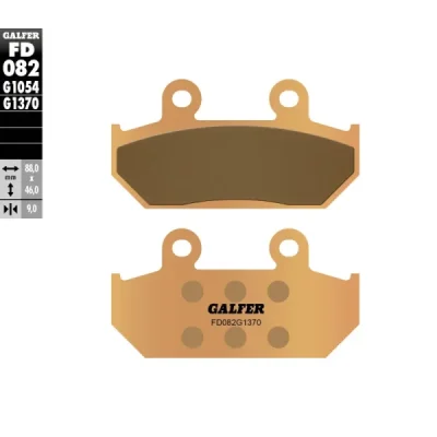 Klocki hamulcowe Galfer KH 124 / KH412  (FD082G1370)