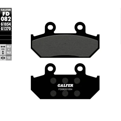 Klocki hamulcowe Galfer KH 124 / KH412  (FD082G1054)