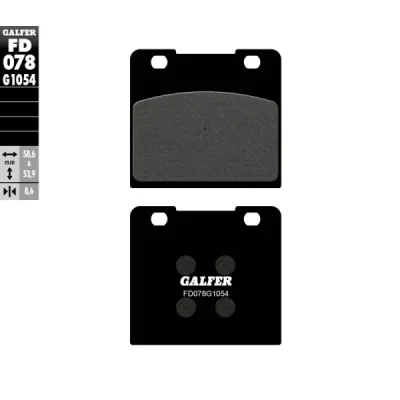 Klocki hamulcowe Galfer KH 103 FD078G1054 - FD078G1054