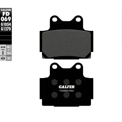Klocki hamulcowe Galfer KH 104 FD069G1054 - FD069G1054