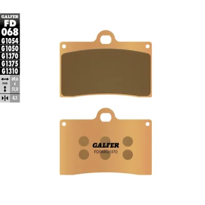 Klocki hamulcowe Galfer KH 95  (FD068G1370)