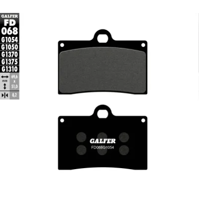Klocki hamulcowe Galfer KH 95  (FD068G1054)