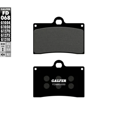 Klocki hamulcowe Galfer KH 95  (FD068G1050)