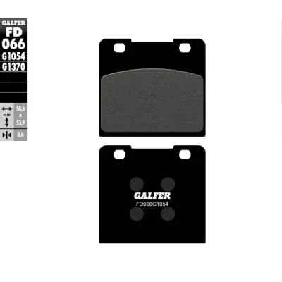 Klocki hamulcowe Galfer KH 103  (FD066G1054)