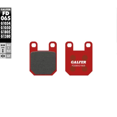 Klocki hamulcowe Galfer KH 115  (FD065G1805)