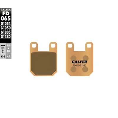 Klocki hamulcowe Galfer KH 115  (FD065G1380)