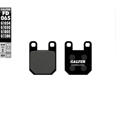 Klocki hamulcowe Galfer KH 115 FD065G1054 - FD065G1054