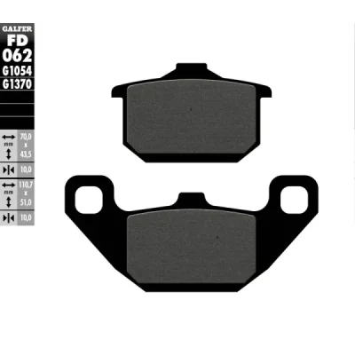 Klocki hamulcowe Galfer KH 85  (FD062G1054)