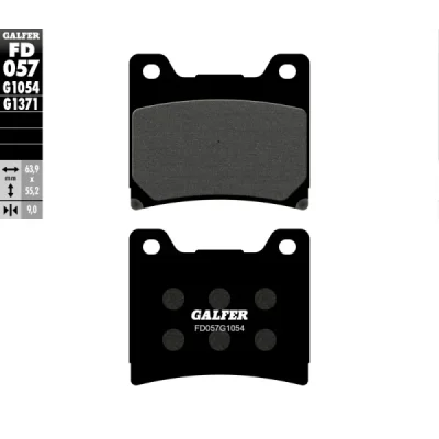 Klocki hamulcowe Galfer KH 88  (FD057G1054)