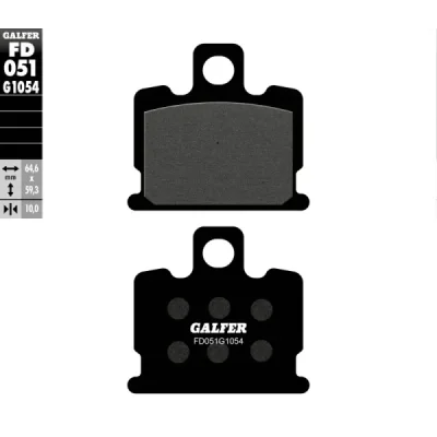 Klocki hamulcowe Galfer KH 70  (FD051G1054)
