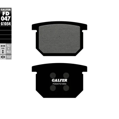 Klocki hamulcowe Galfer KH 65  (FD047G1054)