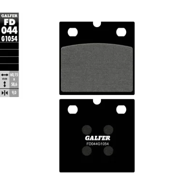 Klocki hamulcowe Galfer KH 77  (FD044G1054)