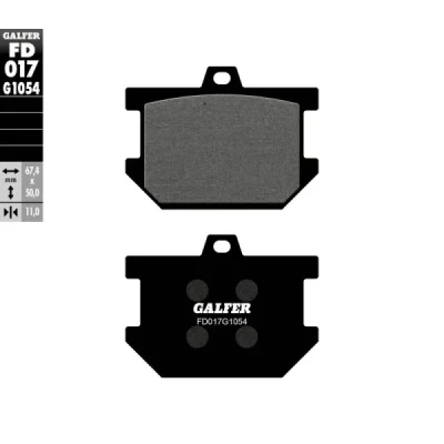 Klocki hamulcowe Galfer KH 34  (FD017G1054)