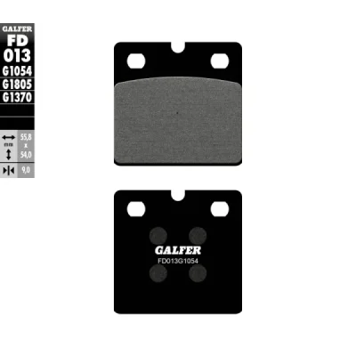 Klocki hamulcowe Galfer KH 18  (FD013G1054)