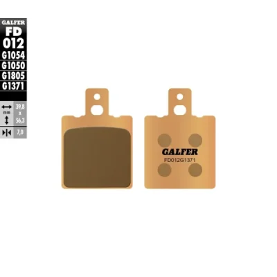 Klocki hamulcowe Galfer KH 47 (FD012G1371) Klocki hamulcowe Galfer KH 47 (FD012G1371)
