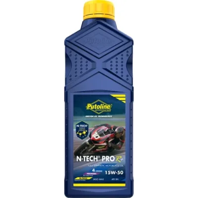 Olej silnikowy 4T N-Tech Pro R+ 15W50 syntetyk 1L - Putoline Olej silnikowy 4T N-Tech Pro R+ 15W50 syntetyk 1L - Putoline
