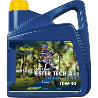 Olej silnikowy Ester Tech 4T 10W40 4L off road - Putoline Olej silnikowy Ester Tech 4T 10W40 4L off road - Putoline