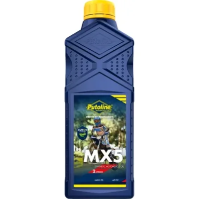 Olej silnikowy do mieszanki MX 5 syntetyk 1L - Putoline Olej silnikowy do mieszanki MX 5 syntetyk 1L - Putoline