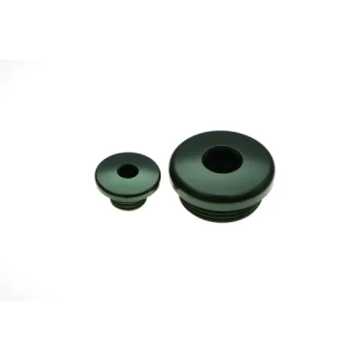 Korki inspekcyjne silnika Accel Kawasaki KX 250F zielone (ENP06GR)