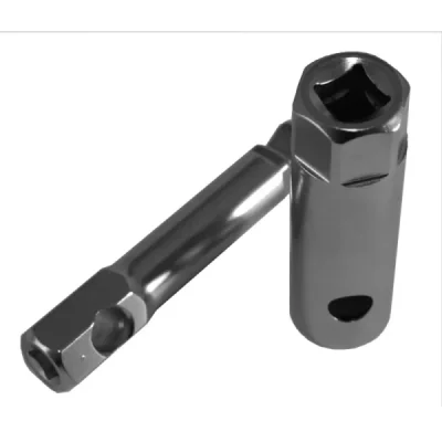 Klucz do świec przegubowy łamany na świecę 16mm na klucze 19mm 5/8" oraz 3/8" - Emgo Klucz do świec przegubowy łamany na świecę 16mm na klucze 19mm 5/8" oraz 3/8" - Emgo