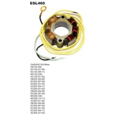 Stator iskrownik, stojan alternatora, Electrosport ESL460 Stator iskrownik, stojan alternatora, Electrosport ESL460