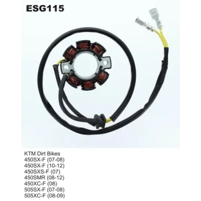 Stator iskrownik, stojan alternatora, uzwojenie alternatora, Electrosport ESG115 Stator iskrownik, stojan alternatora, uzwojenie alternatora, Electrosport ESG115