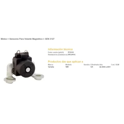 Dze Impulsator Yamaha Ybr125 00-01 (250 Ohm) Dze Impulsator Yamaha Ybr125 00-01 (250 Ohm)